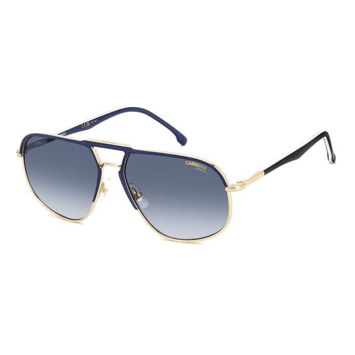 Lunettes de soleil - CARRERA - 318/S KY2 BLUE GOLD - Calibre 60-16-145 - Verres polycarbonate - Monture métal