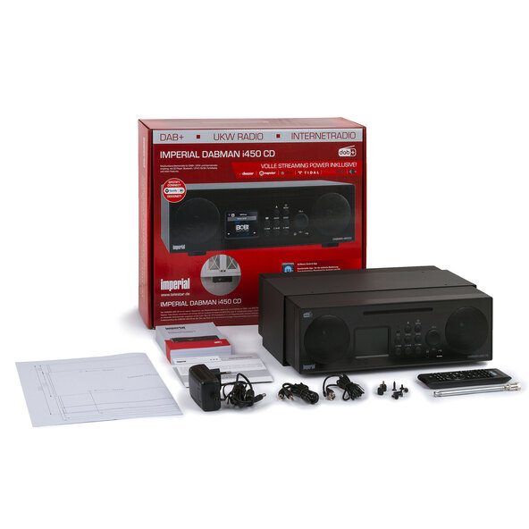 Radio stereo multifuncțional Dabman i450CD