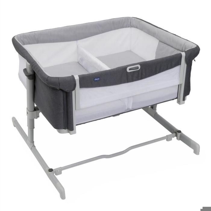 CHICCO - Berceau Cododo Next2Me Twins Magnet Grey