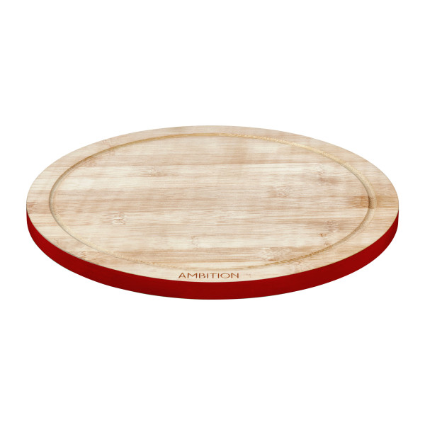 Deska do krojenia bambusowa Ombre 28 cm okrągła AMBITION