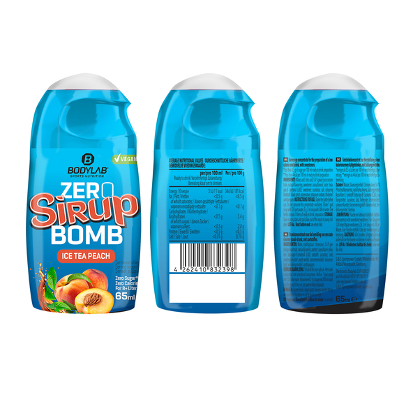 Bombă cu sirop zero, mix de 5 bucăți