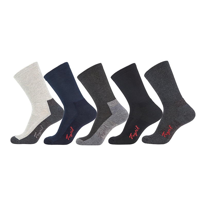 Chaussettes Trysil, lot de 4, pointure 41/46. Confortables et chaudes.