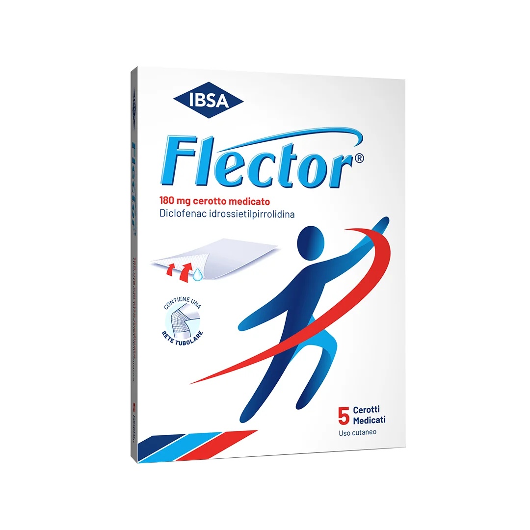 FLECTOR Flector 180 mg 5 medicinale pleisters voor gewrichtspijn