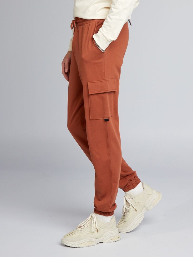 Calça Cargo Jogger - MARROM