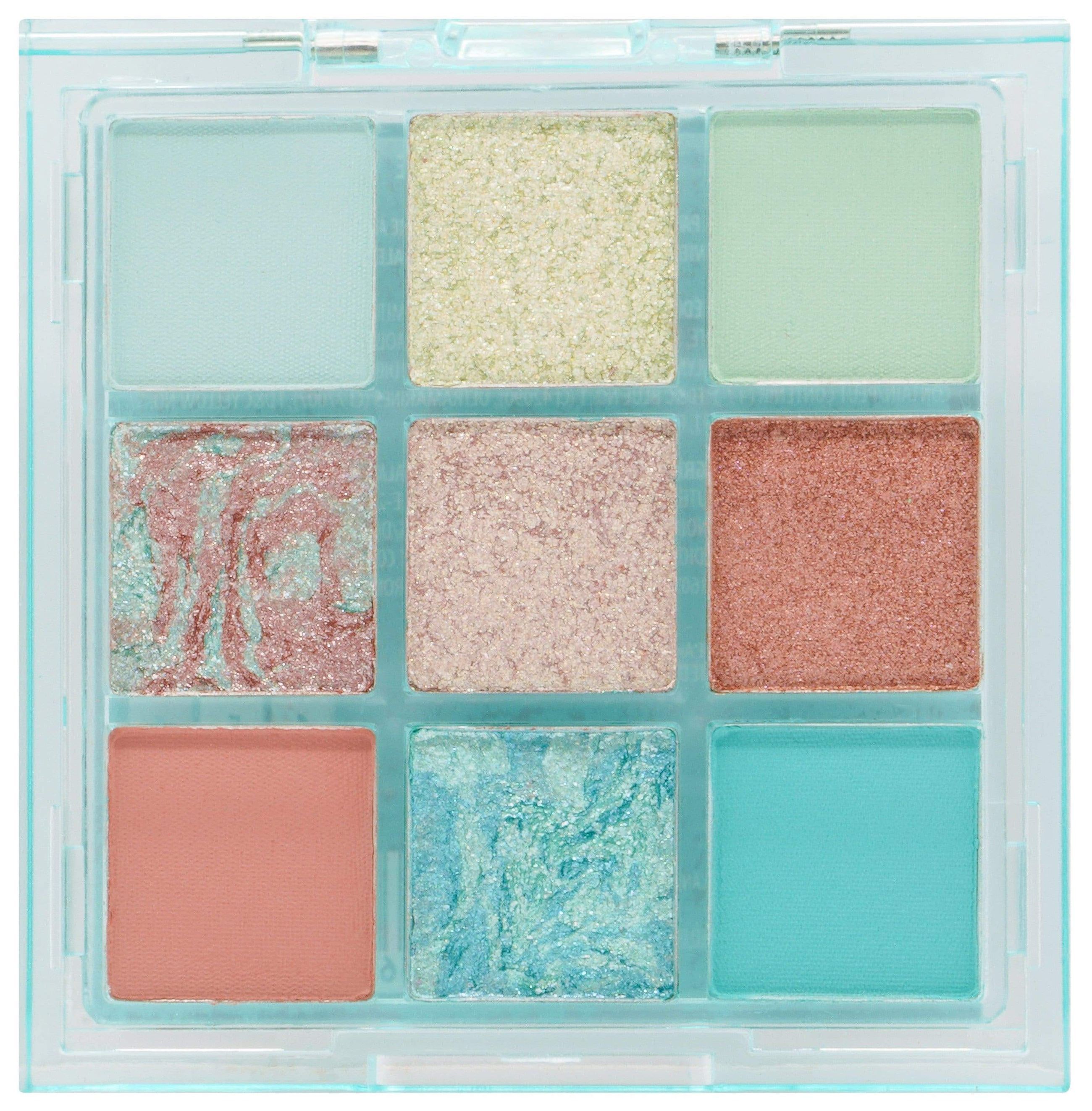 Paleta sjenila za oči Soft Hues Aquamarine Palete sjenila za oči i šminka