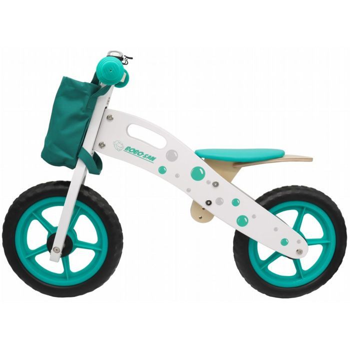 Bobo-San Vélo d'équilibre en bois Vert