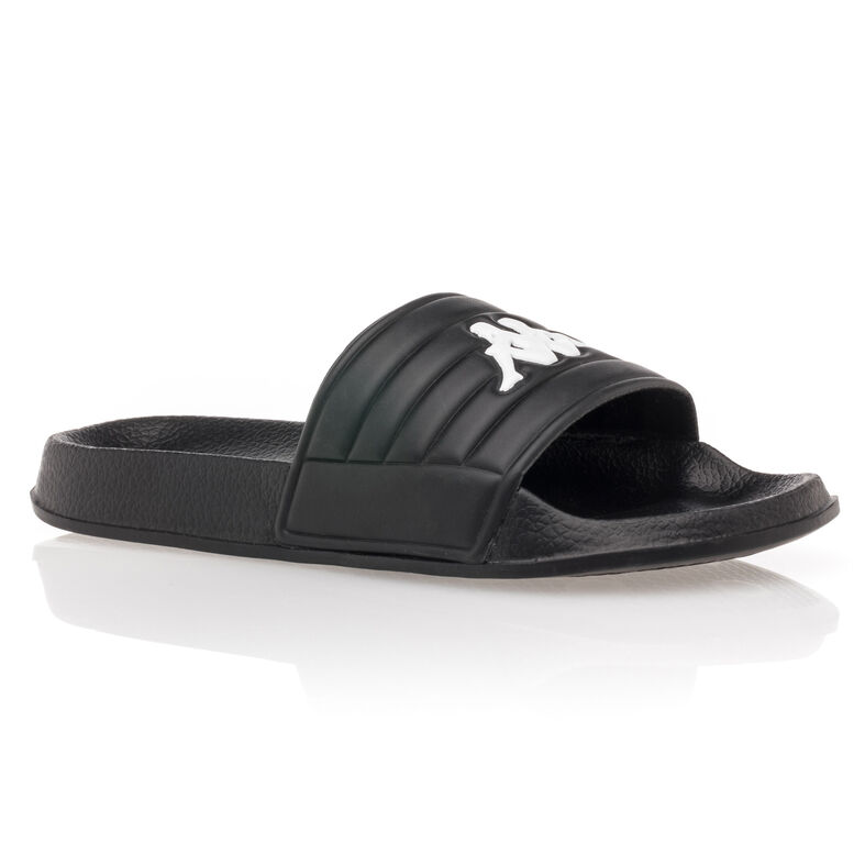 Zwarte teenslippers/sandalen voor jongens