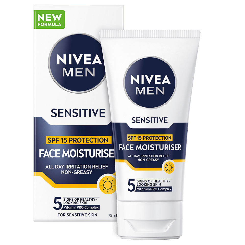 Cremă hidratantă pentru ten sensibil SPF15 75 ml - NIVEA