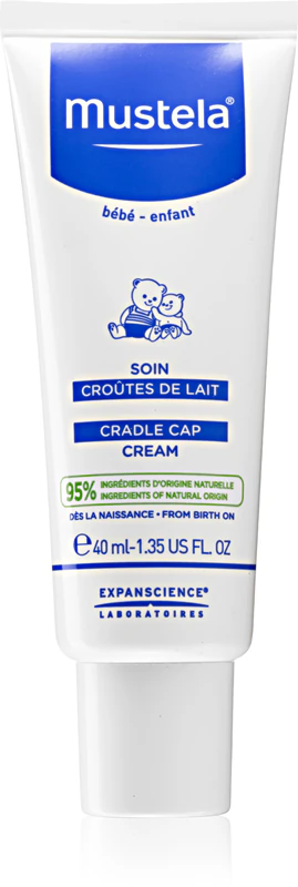 Mustela Bébé Babycreme gegen Milchschorf