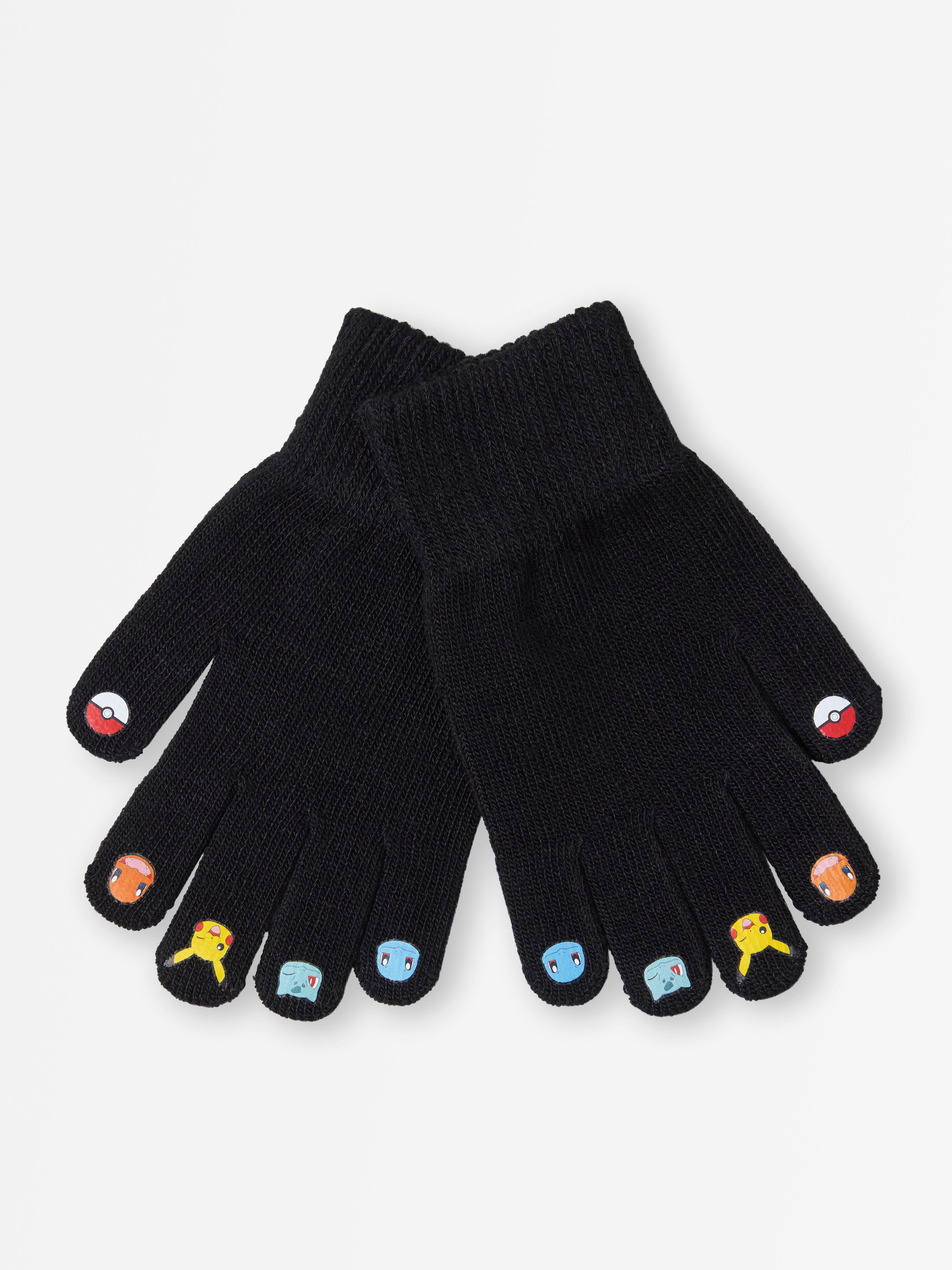 Guantes mágicos Pokémon negros