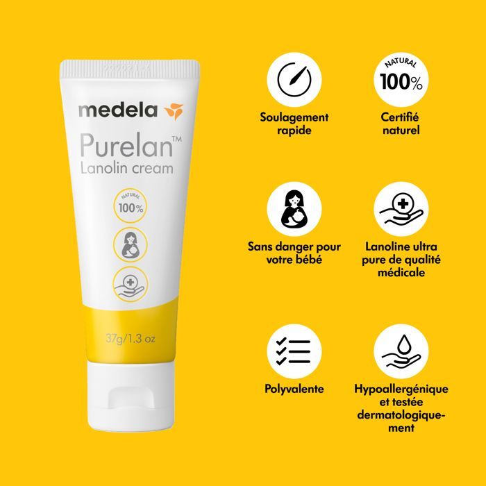 MEDELA - PureLan™ Lanoliini-imetysvoide 37 g - Rauhoittaa ja kosteuttaa