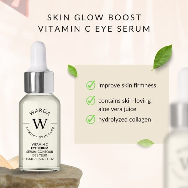 Warda Skin Glow Boost C-vitamiini silmänympärysseerumi 15 ml