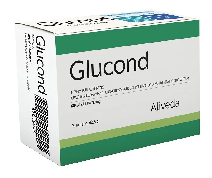 ALIVEDA LABORATORIES Glucond kapsle 60