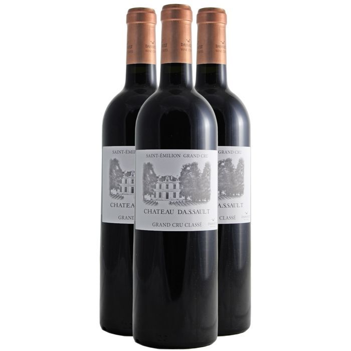 Château Dassault 2020 - Saint-Emilion Grand Cru - Vino rosso bordolese (3x75cl).