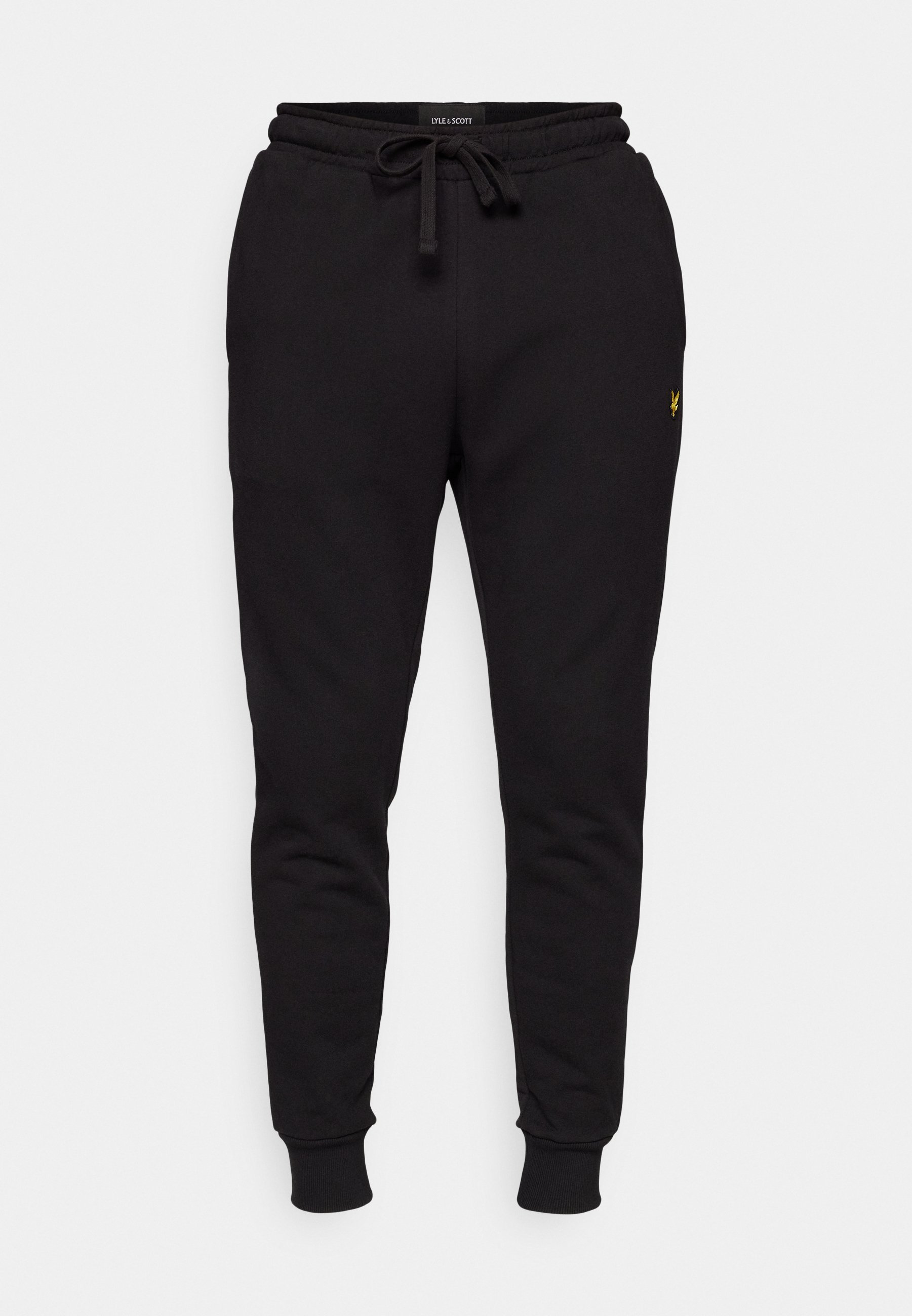 Lyle & Scott SKINNY sportinės kelnaitės - juodos