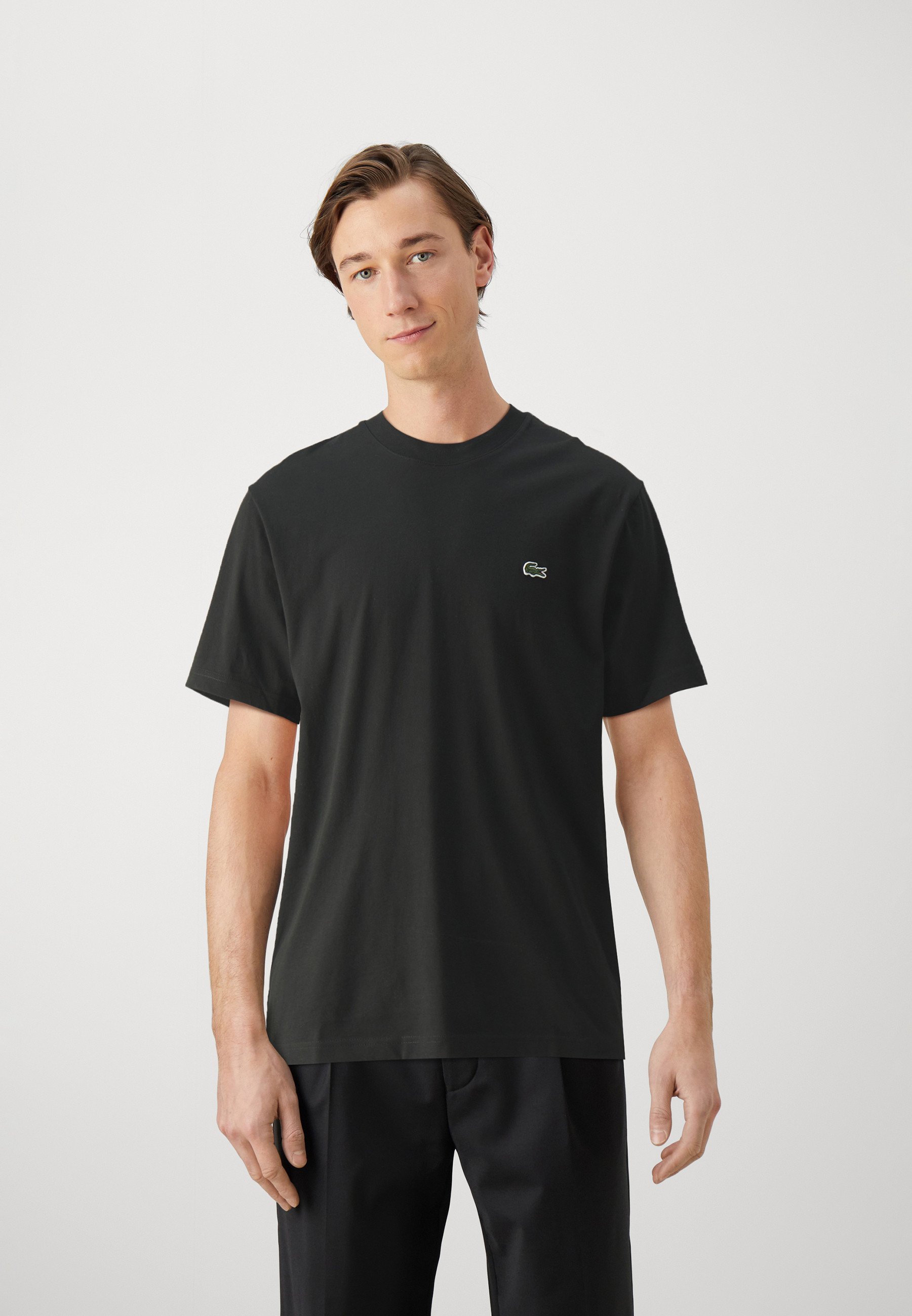 Lacoste Basic T-shirt - zwart