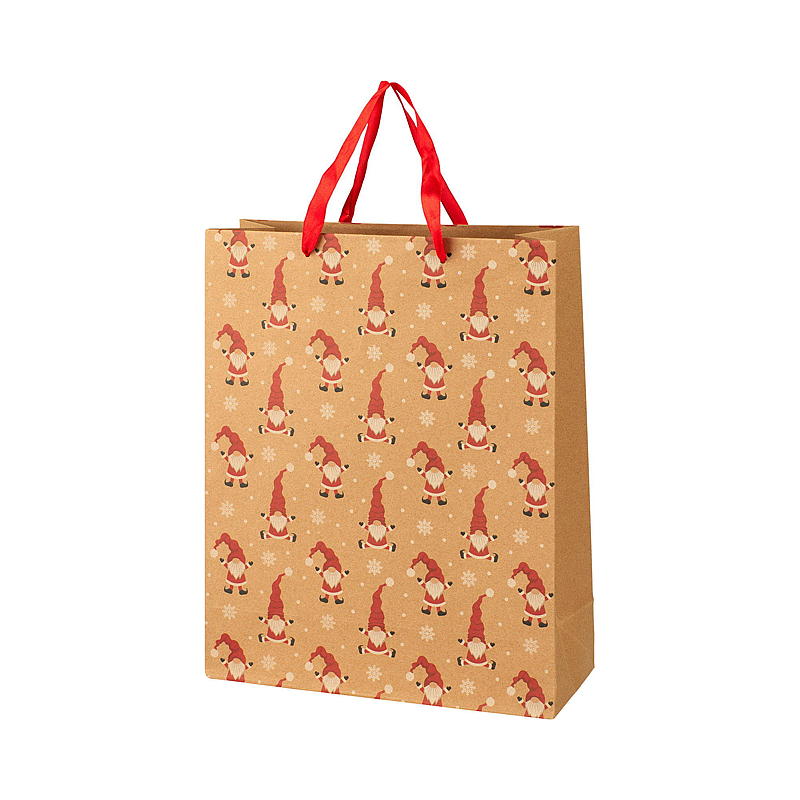Gavepose til hjemmet 32x26x10 cm kraftpapir
