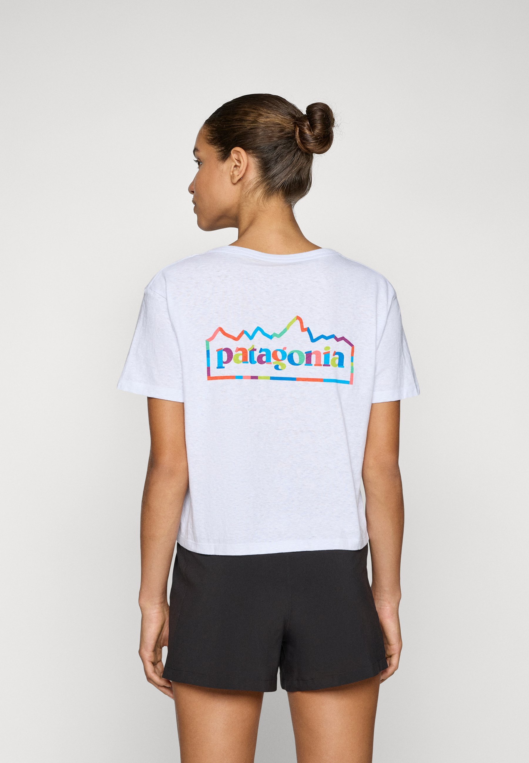 Patagonia UNITY FITZ EASY CUT RESPONSIBILI-TEE - Triko s potiskem - white