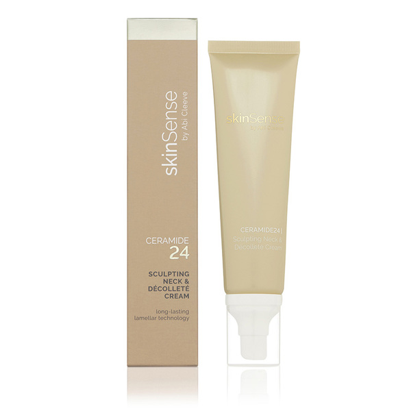 Crema reafirmante para cuello y escote SkinSense Ceramide24, 100 ml