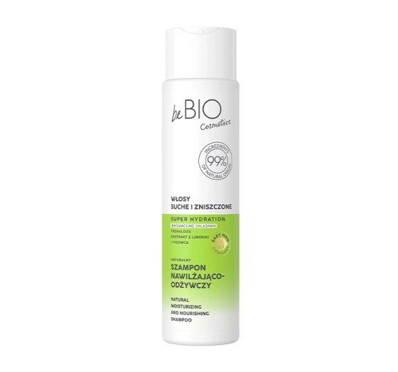 Bebio naturalny szampon do włosów suchych 300 ml