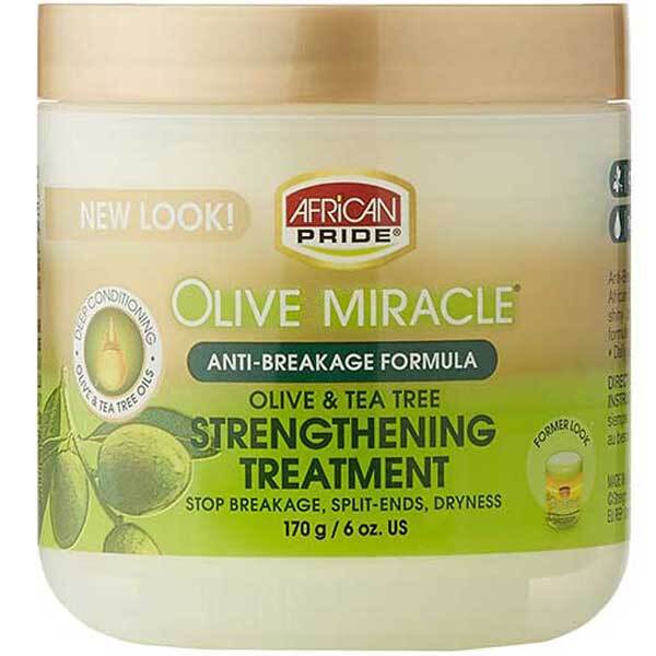 Olive Miracle stärkande behandling med olivolja och tea tree