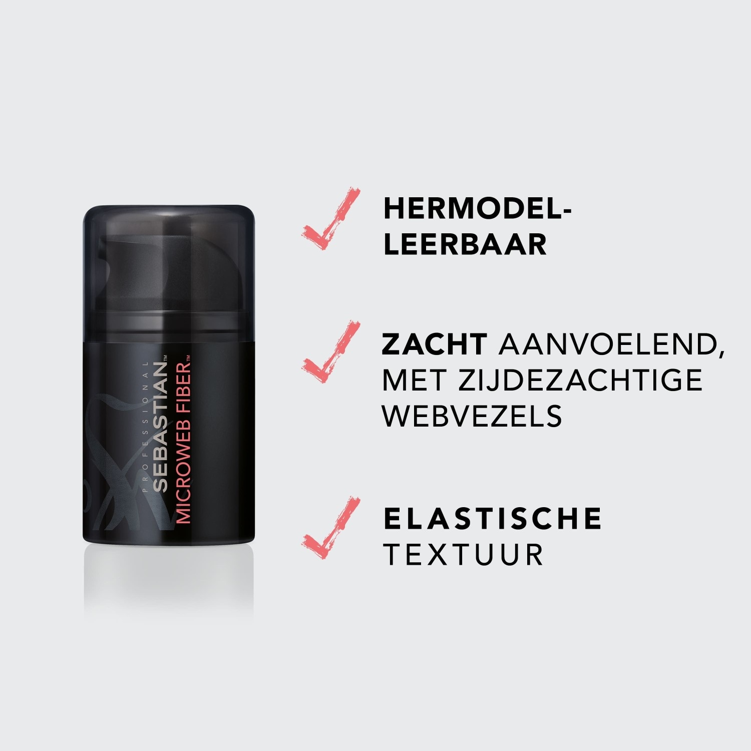 Stylingový vosk na vlasy Sebastian Professional z mikrovlákna - 45 ml