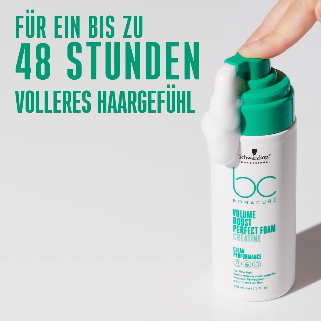 Schwarzkopf profesionalna njega kose BC BONACURE Volume Boost Savršena pjena - 200 ml