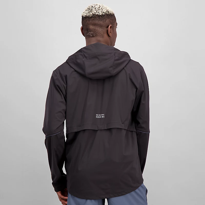 Kurtka męska Impact Run Water Defy - CZARNA