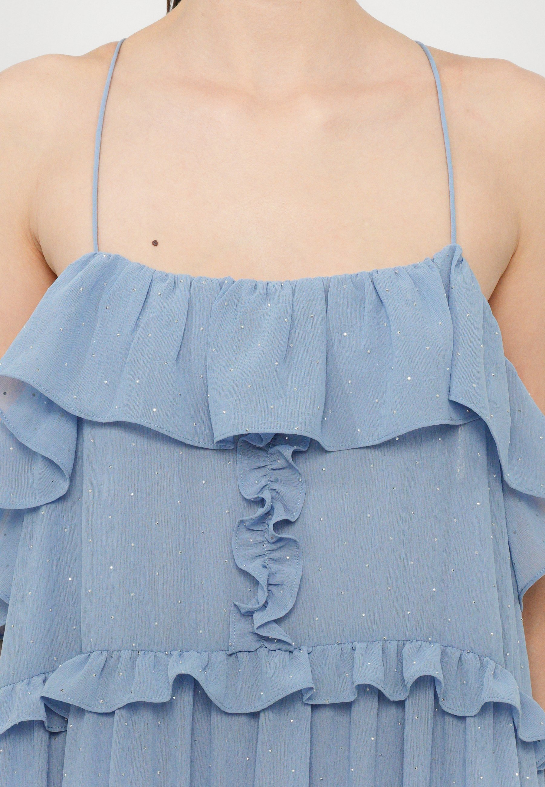 Hofmann Copenhagen CECILY - Maxi ruha - levendulakék