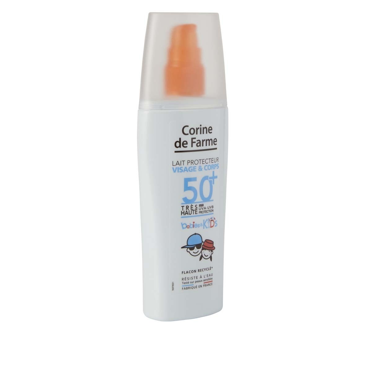 CORINE DE FARME Lait protecteur Babies & Kids SPF50+