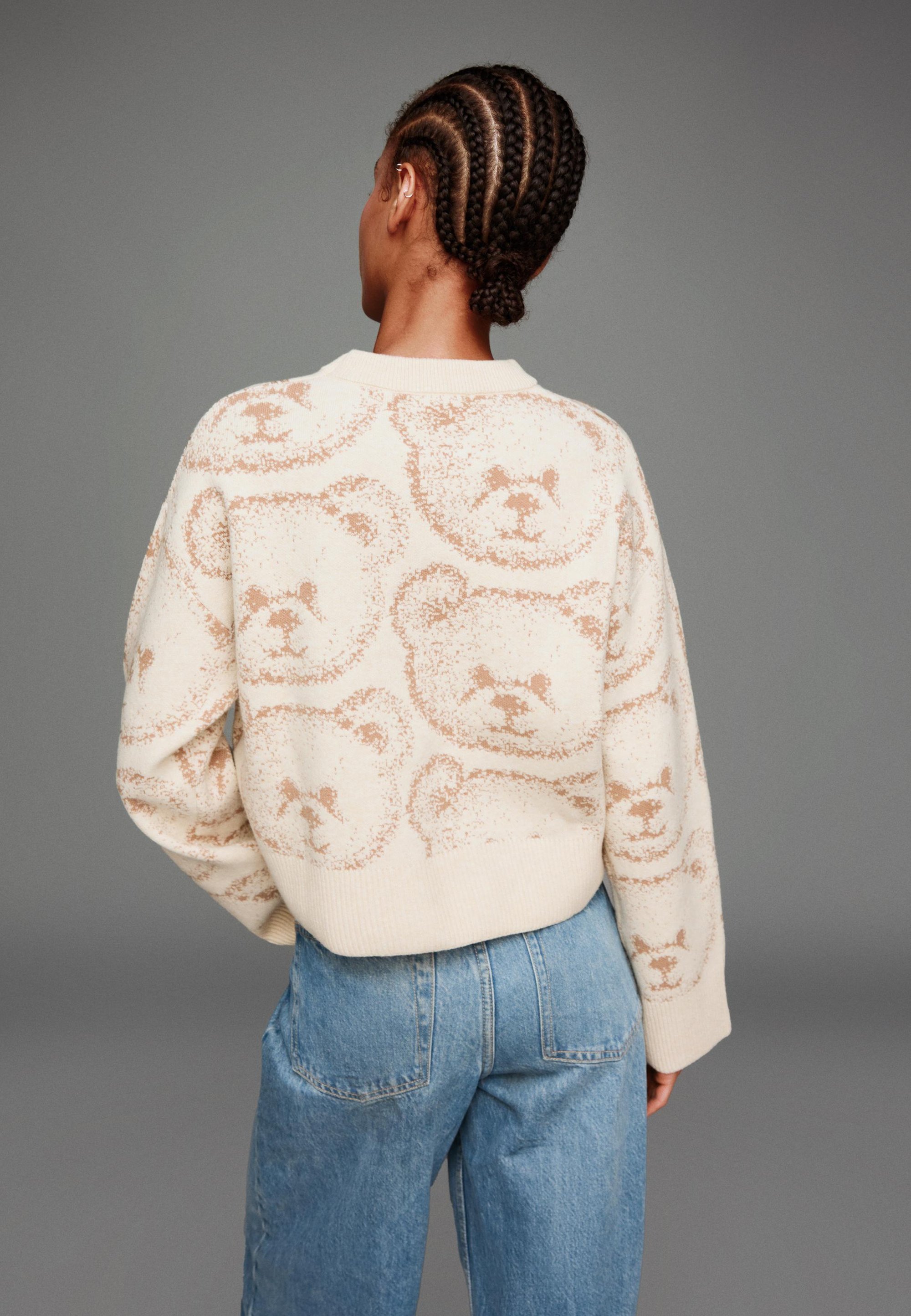 Pull Bershka - sable