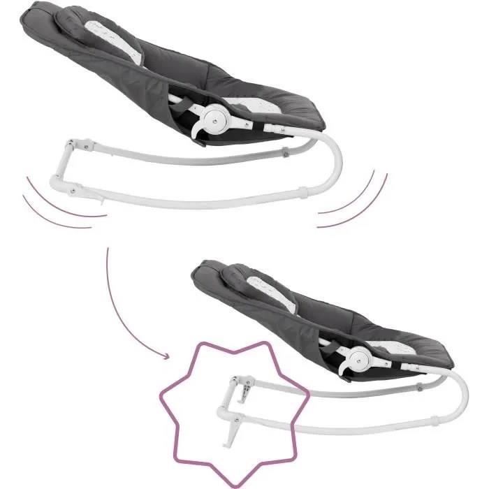 Badabulle Easy Moonlight Baby Bouncer - Play Arch + FREE Plouf Care Kit