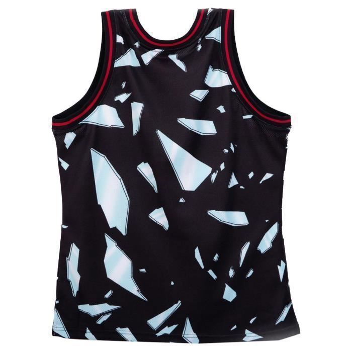 Basketballtrikot – MITCHELL & NESS – Chicago Bulls – Ärmellos – Schwarz – Atmungsaktiv