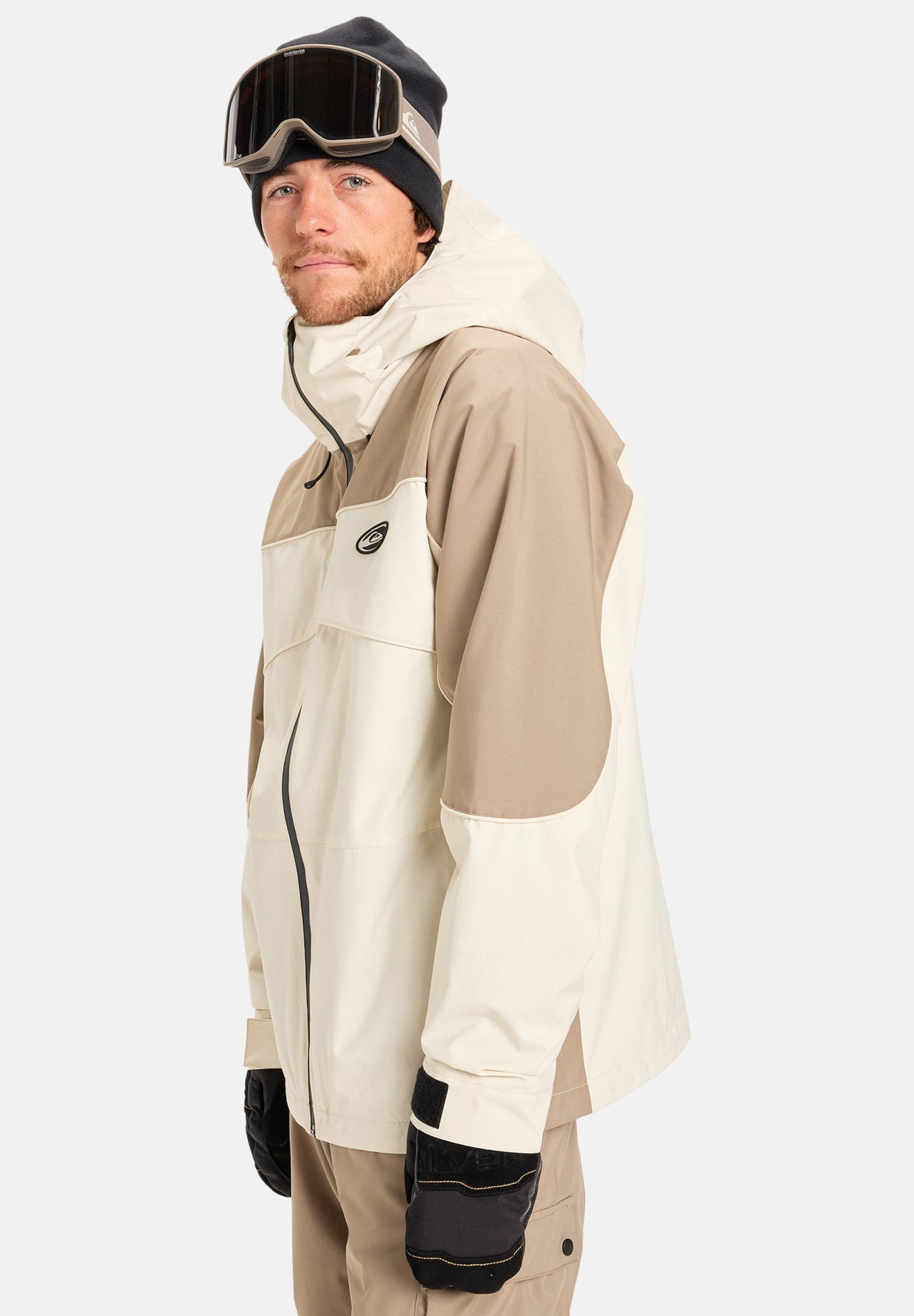 Quiksilver SNOW DOWN - Spodnie outdoorowe - fallen rock