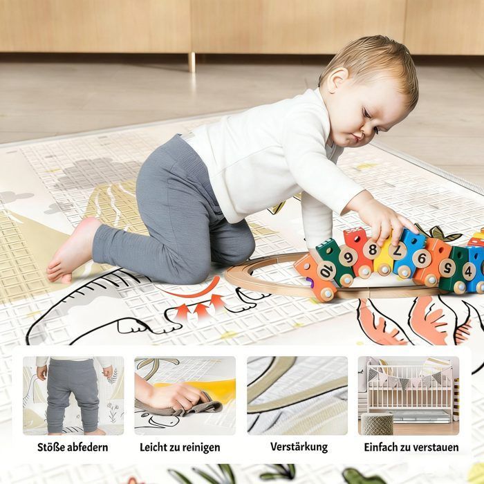 Parque infantil de 120 x 120 cm, ideal para uso en interiores, amplio y seguro, con estructura de malla.