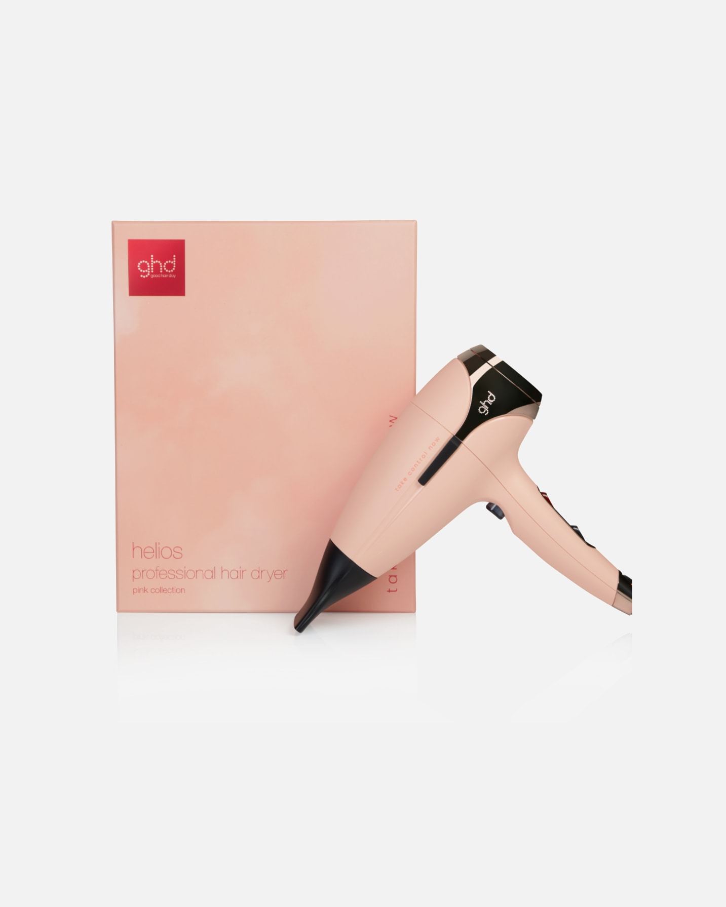 Sušilnik za lase ghd Helios Pink, kolekcija Take Control Now - 1 kos