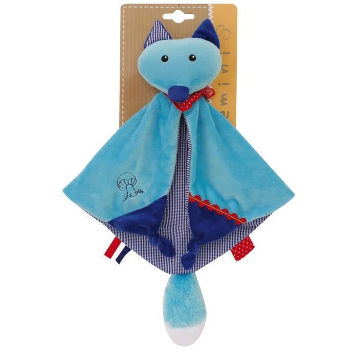 Jemini baby renard doudou hochet +/- 40 cm