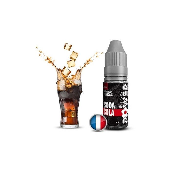 Lot de 5 - Soda Cola 80/20 10ml Flavour Power - 6 mg + Goodies Born To Vape