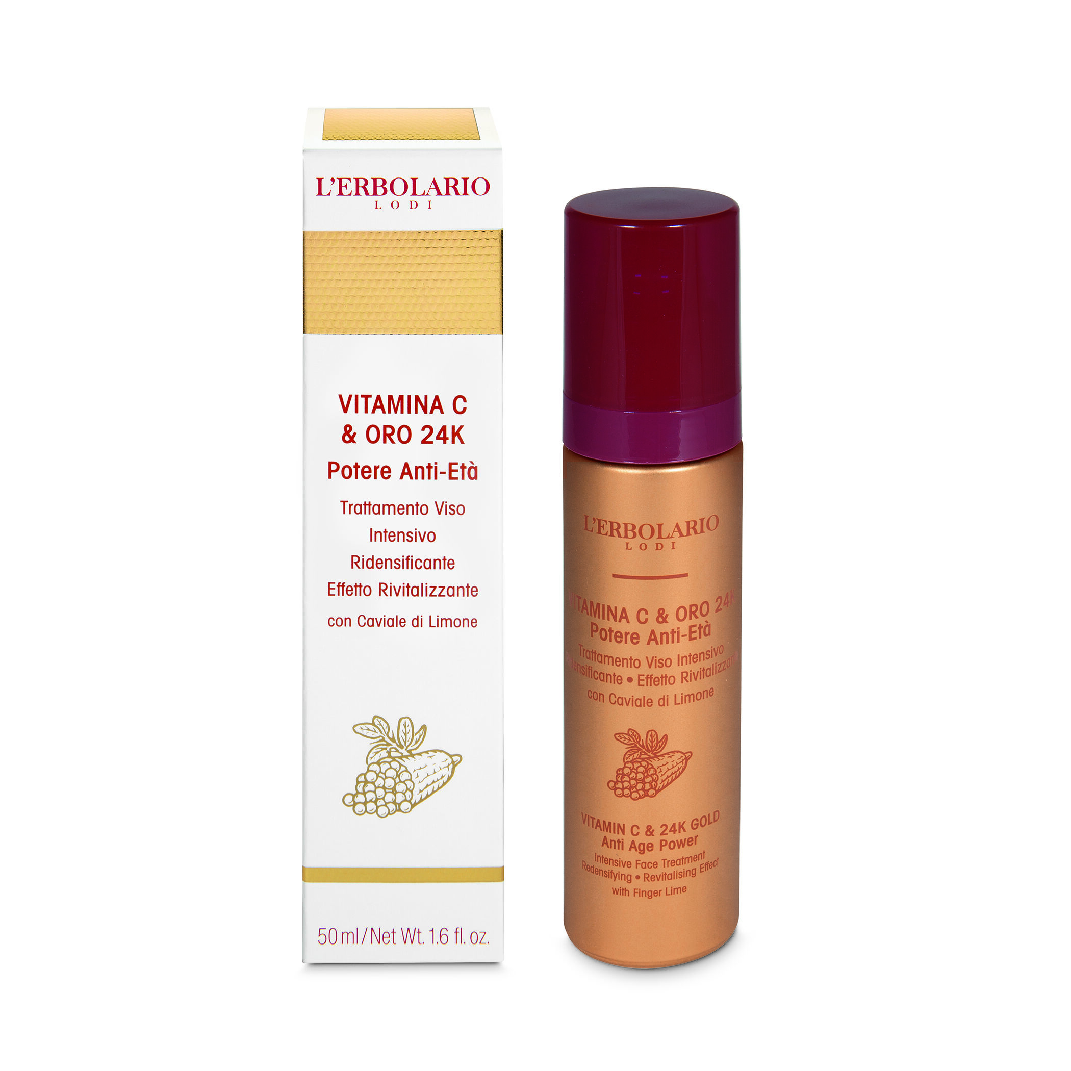 L'Erbolario Vitamine C et Or 24K