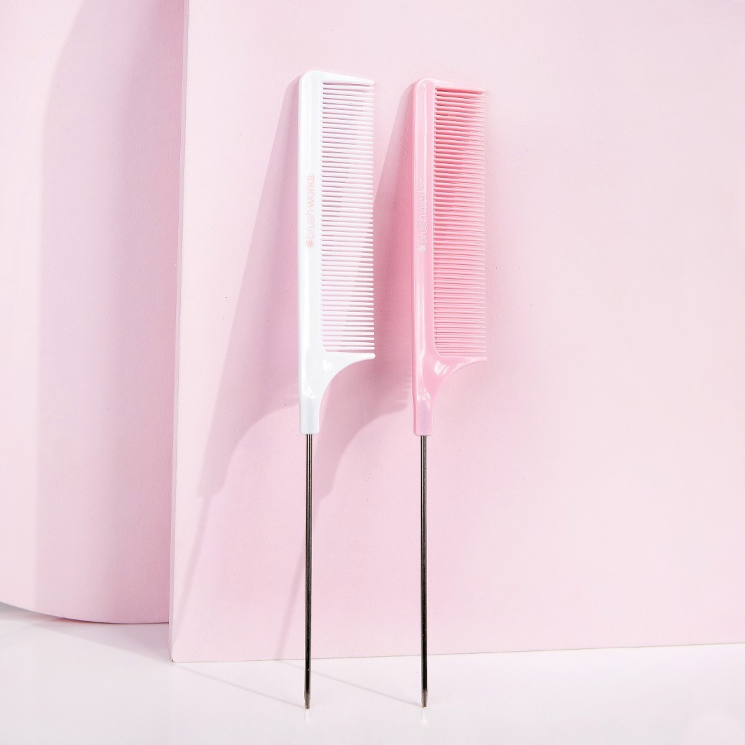 Brushworks Duo de Peignes à queue anti-statique