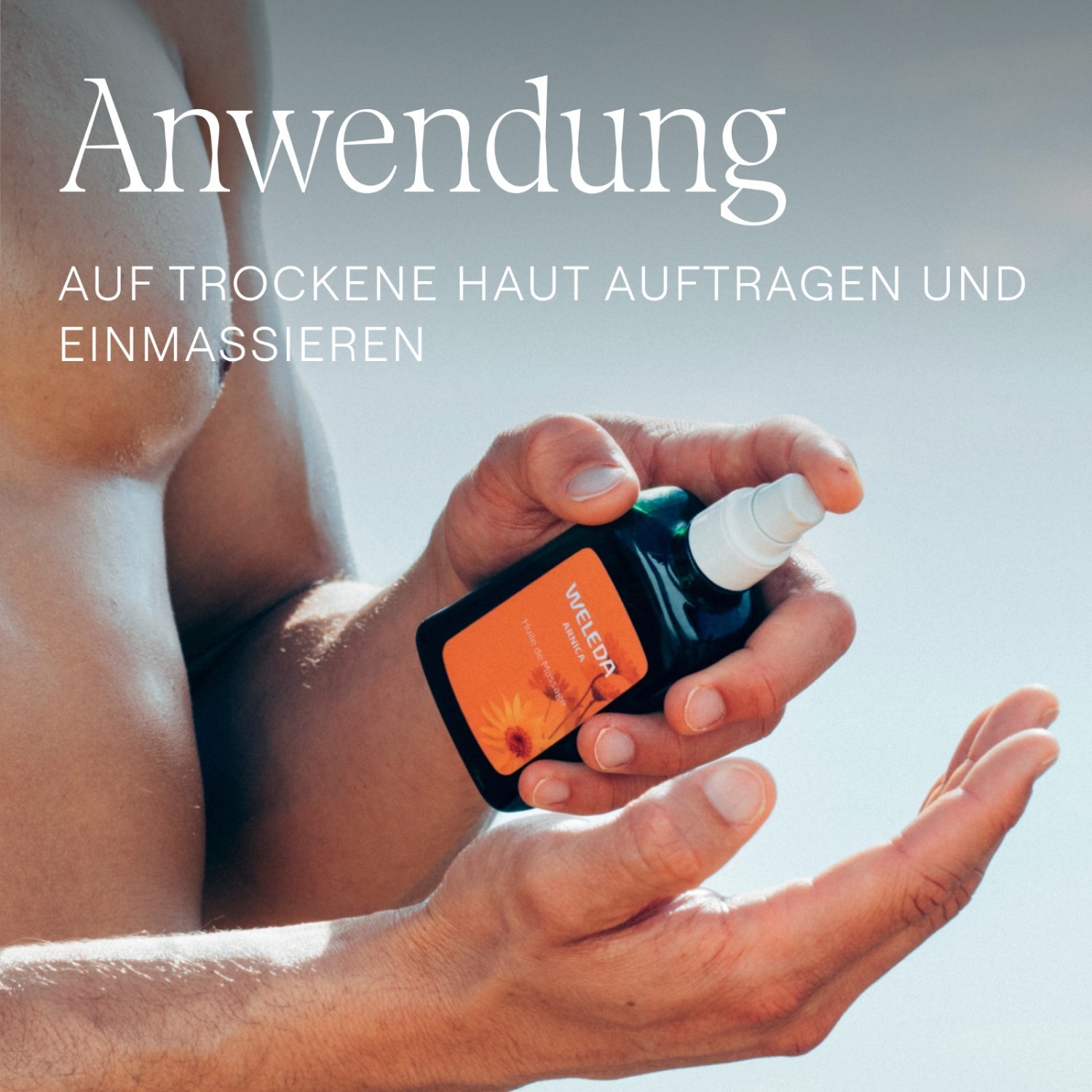 Weleda Arnica sportinis masažo aliejus - 100 ml