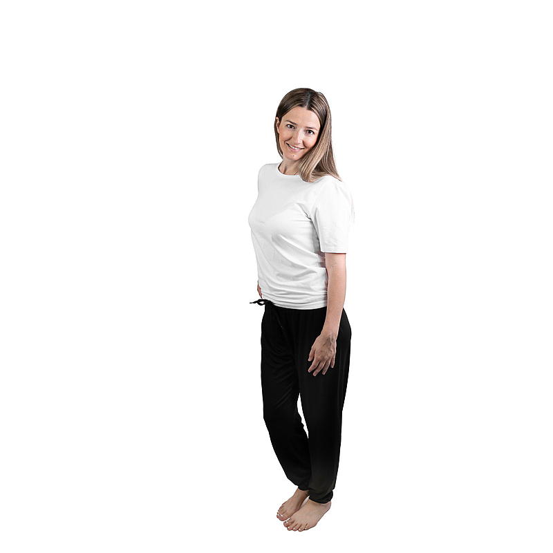 Komfortbukser størrelse S-XL svart
