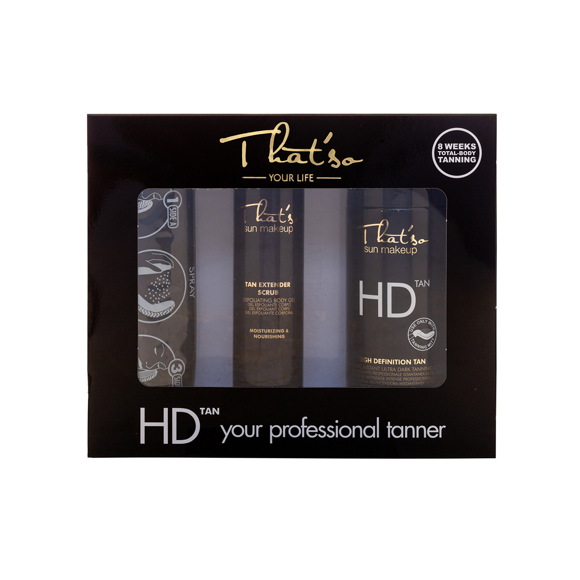 Questo è un kit per l'abbronzatura HD davvero eccezionale.