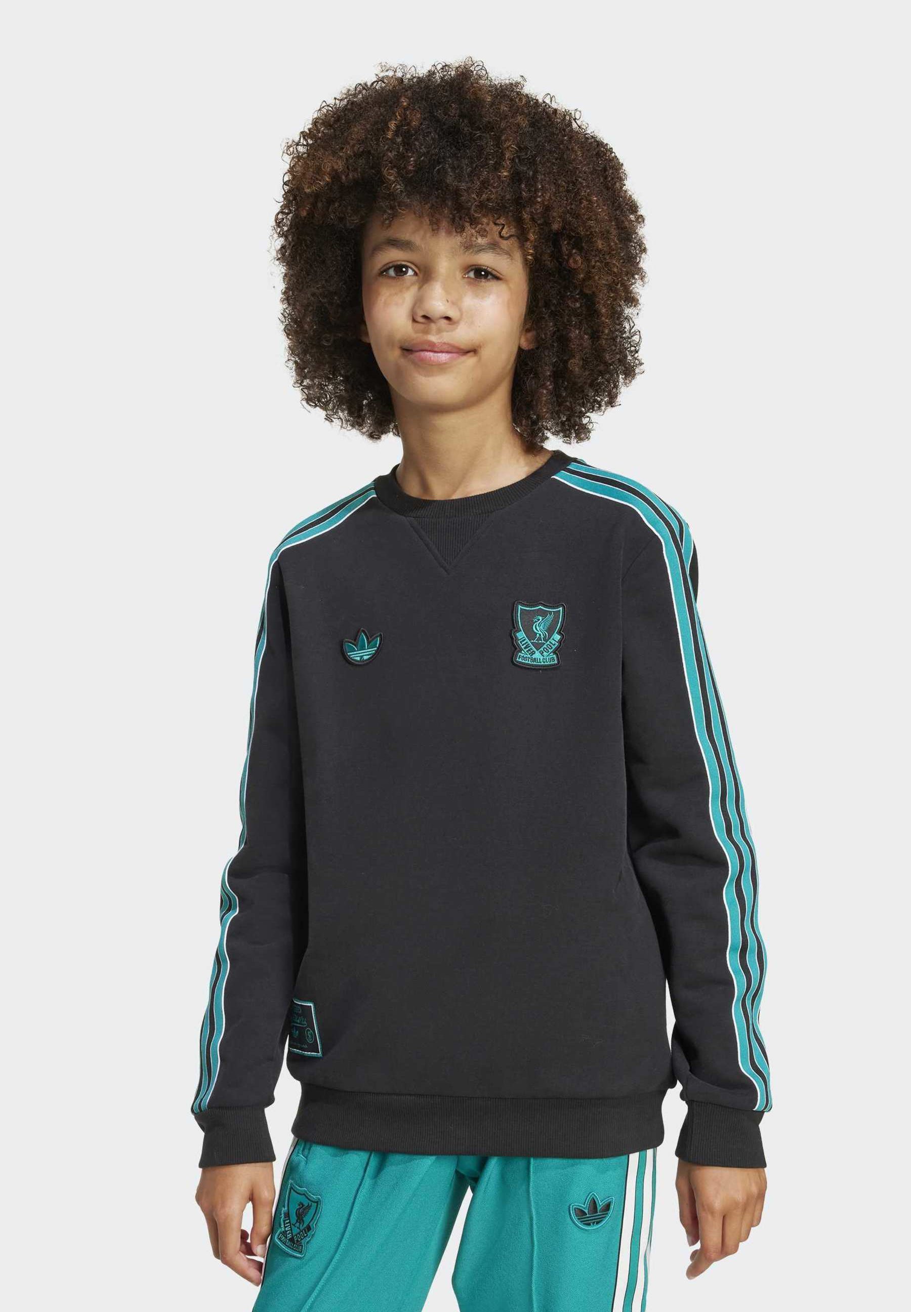 adidas Performance LIVERPOOL ICON KIDS CREW UNISEX - Sweatshirt - zwart