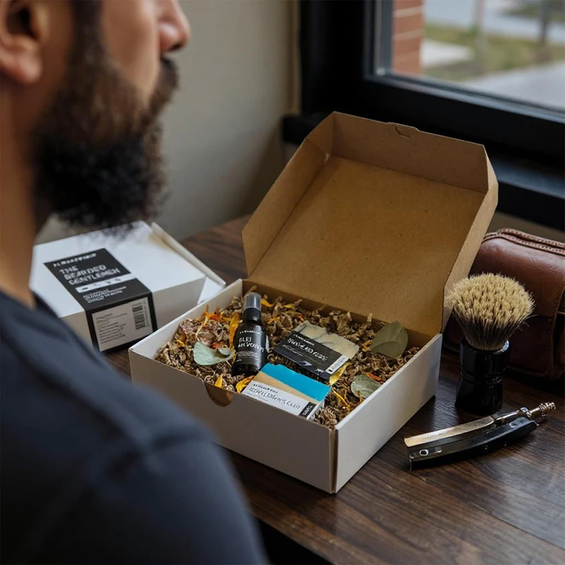 Conjunto de presente para barba Almara Soap The Bearded Gentlemen