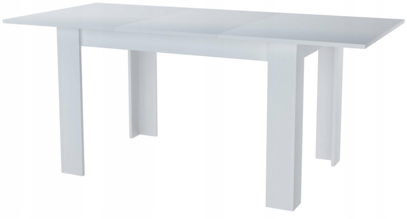Stół rozkładany KONGO EXT 170X80cm BIAŁY do jadaln