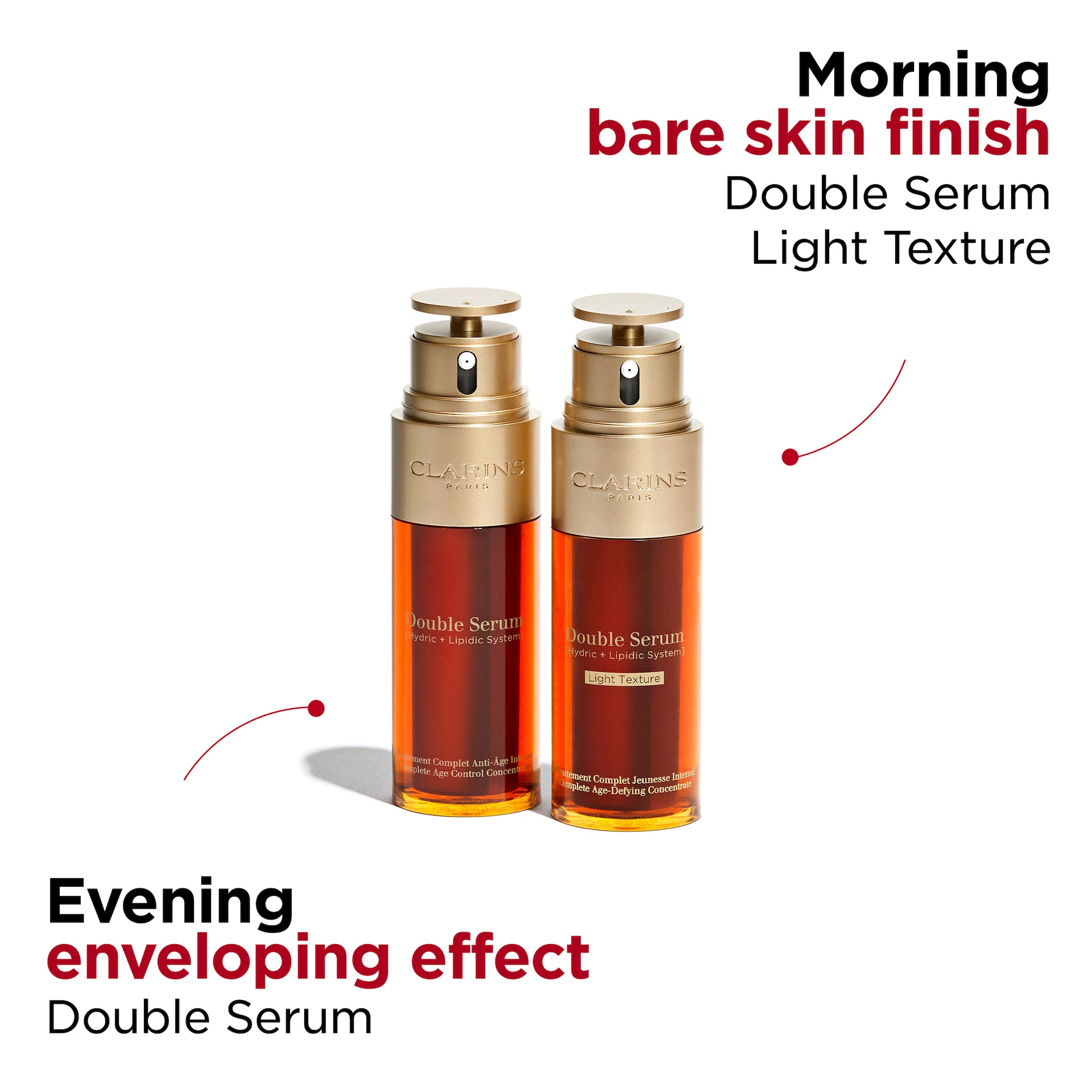 Dupla Szérum Könnyű Textúra 50 ml - Clarins