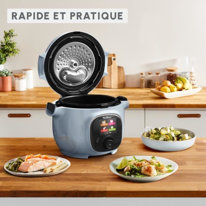 MOULINEX Cookeo Mini Multicooker - Azzurro 150 ricette CE880410