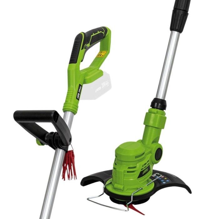 Pack 2 outils 20V Coupe Bordure + Taille Haies + 2 Batteries Lithium 2.0Ah + Jeu de 20 lames + Chargeur VITO