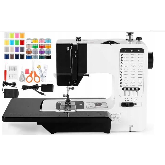 Máquina de costura doméstica mecânica robusta com 38 programas 738-38